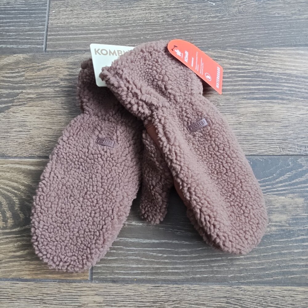 NWT KOMBI Camila Mittens Brown Oak (Winter Jilly Box 2025) | Size US S - Picture 2 of 10